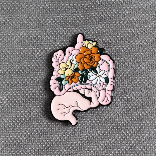 Çiçekli Mide ve Bağırsak 9 | Doktorlara Özgü Aksesuar