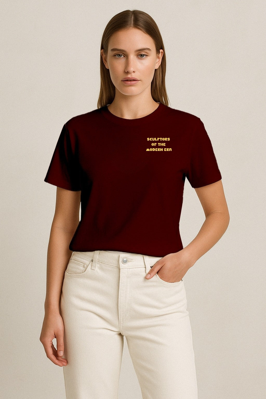 Sculptors – Baskılı Regular T-Shirt W | Plastik Cerrahisi Özel Tasarım