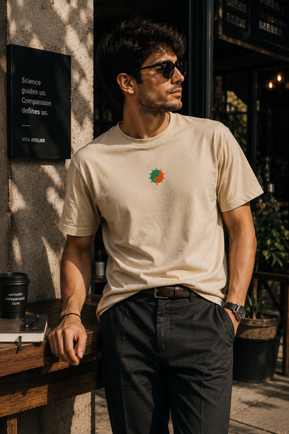Microbial Balance - Nakış Regular Size T-Shirt M | Enfeksiyon Hastalıkları Özel Tasarım