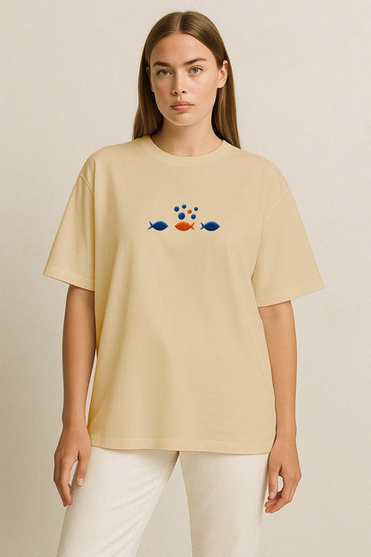 Anomaly – Nakış Oversize T-Shirt W | Patoloji Özel Tasarım