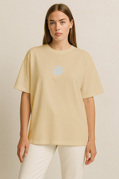 Mom Doc Nakışlı Oversize T-Shirt W | Doktor Anne Özel Tasarım