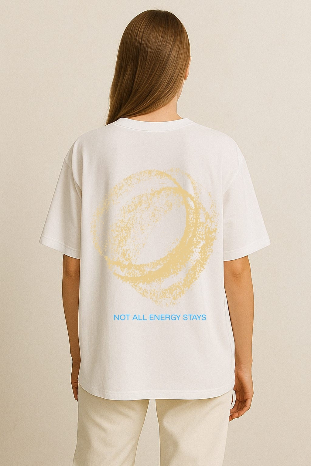 Yolun Yarısı – Baskı ve Nakış T-Shirt W | Nükleer Tıp Özel Tasarım