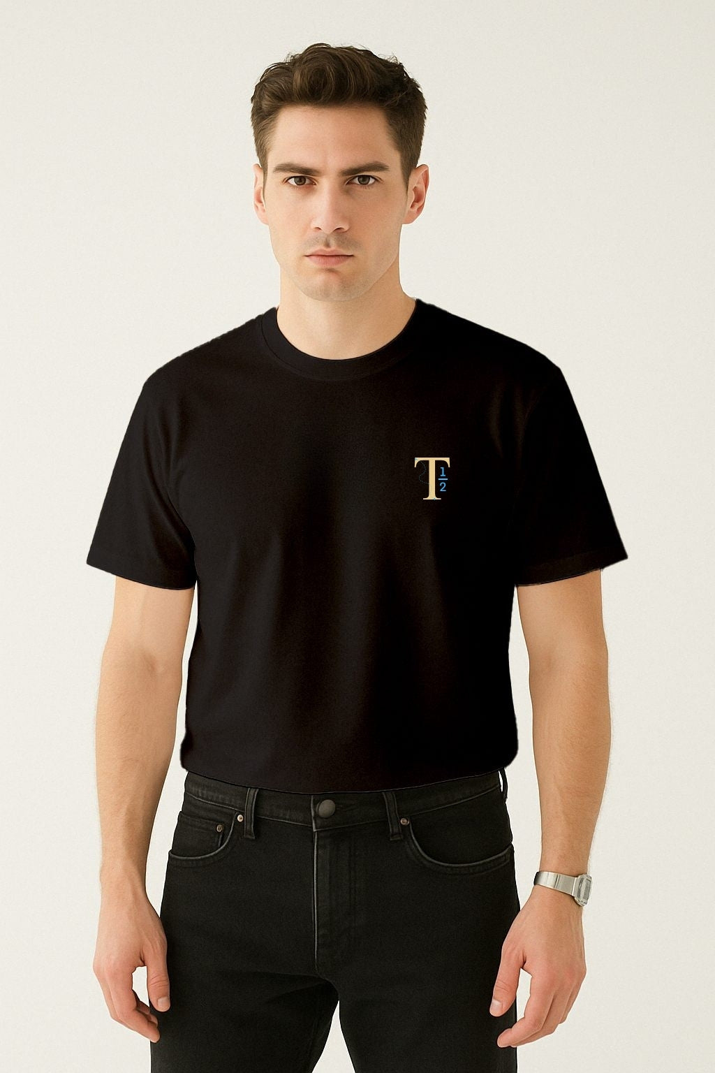 Yolun Yarısı – Baskı ve Nakış T-Shirt M | Nükleer Tıp Özel Tasarım