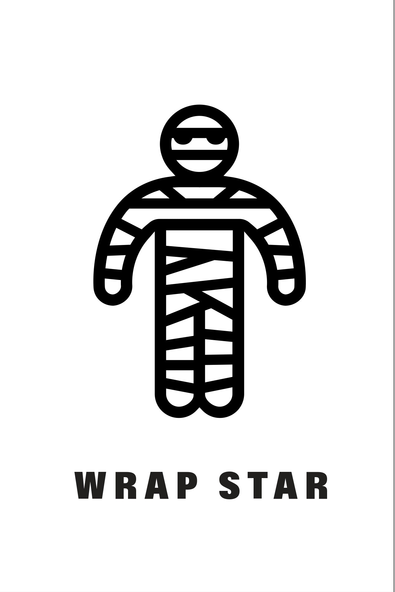 Wrap Star Nakışlı Oversize T-shirt | Ortopedi