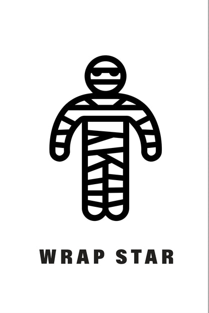 Wrap Star Nakışlı Oversize T-shirt | Ortopedi