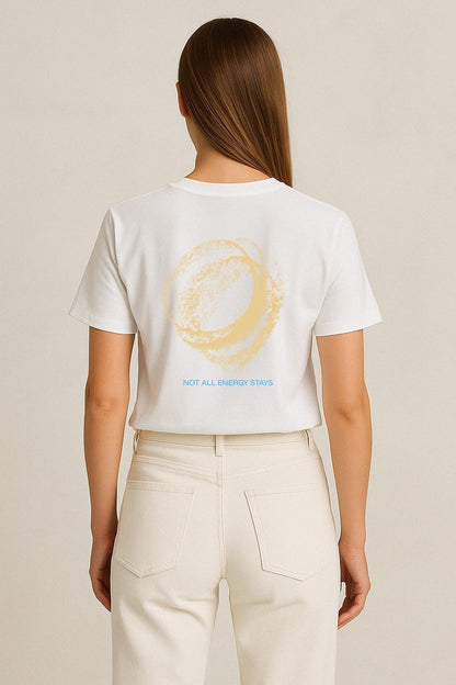 Yolun Yarısı – Baskı ve Nakış T-Shirt W | Nükleer Tıp Özel Tasarım