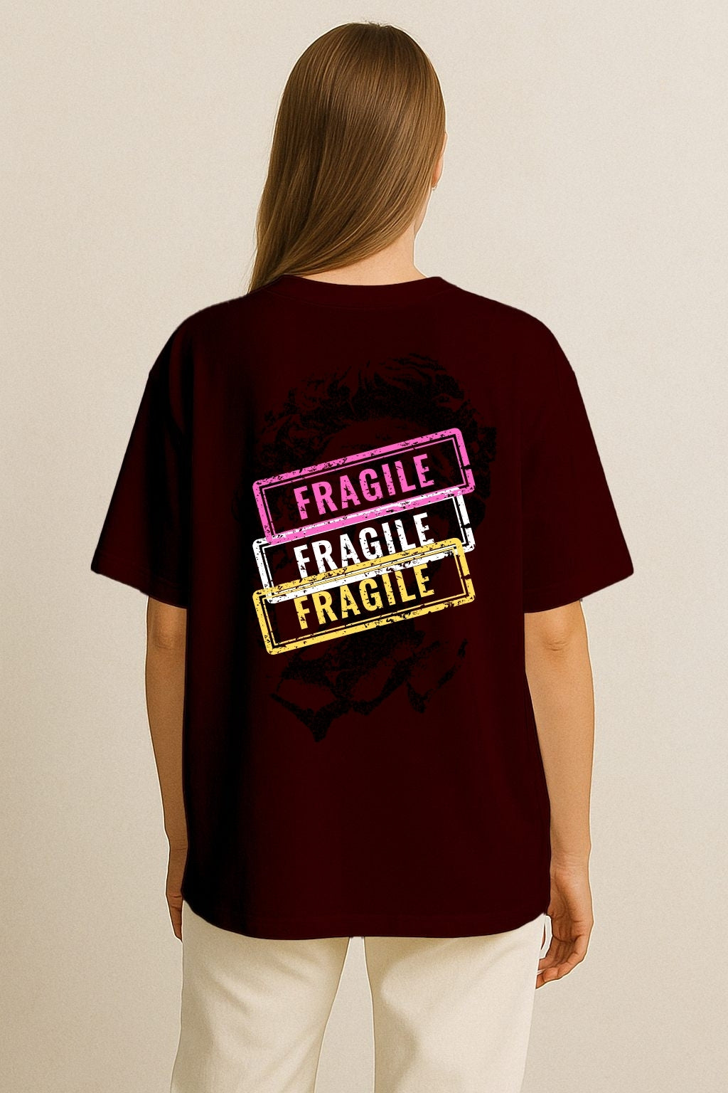Sculptors – Baskılı Oversize T-Shirt W | Plastik Cerrahisi Özel Tasarım