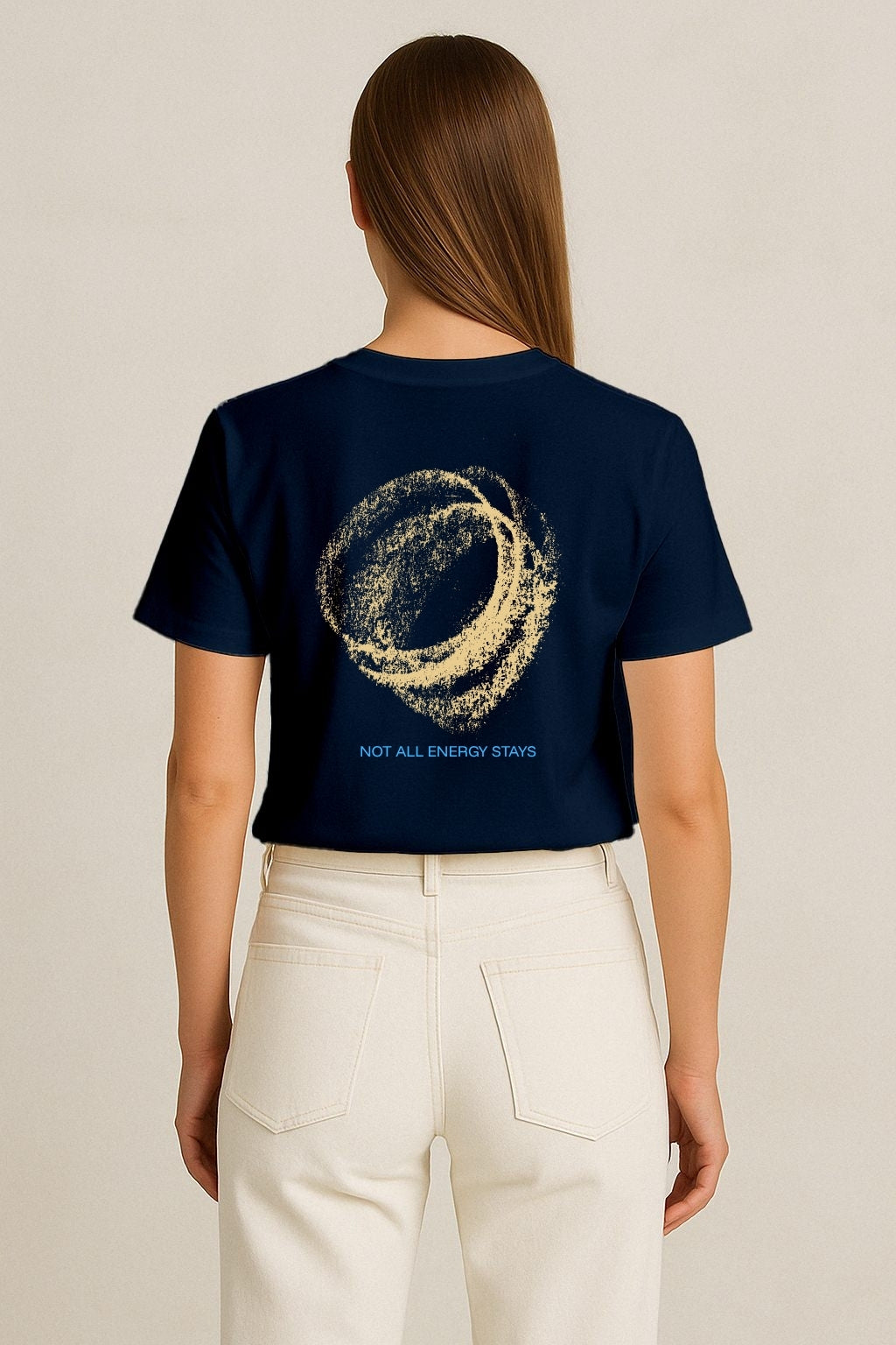 Yolun Yarısı – Baskı ve Nakış T-Shirt W | Nükleer Tıp Özel Tasarım