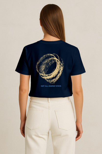 Yolun Yarısı – Baskı ve Nakış T-Shirt W | Nükleer Tıp Özel Tasarım