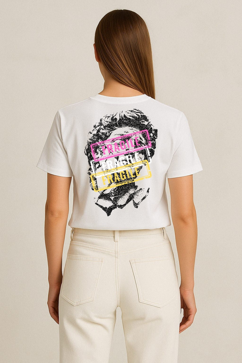 Sculptors – Baskılı Regular T-Shirt W | Plastik Cerrahisi Özel Tasarım