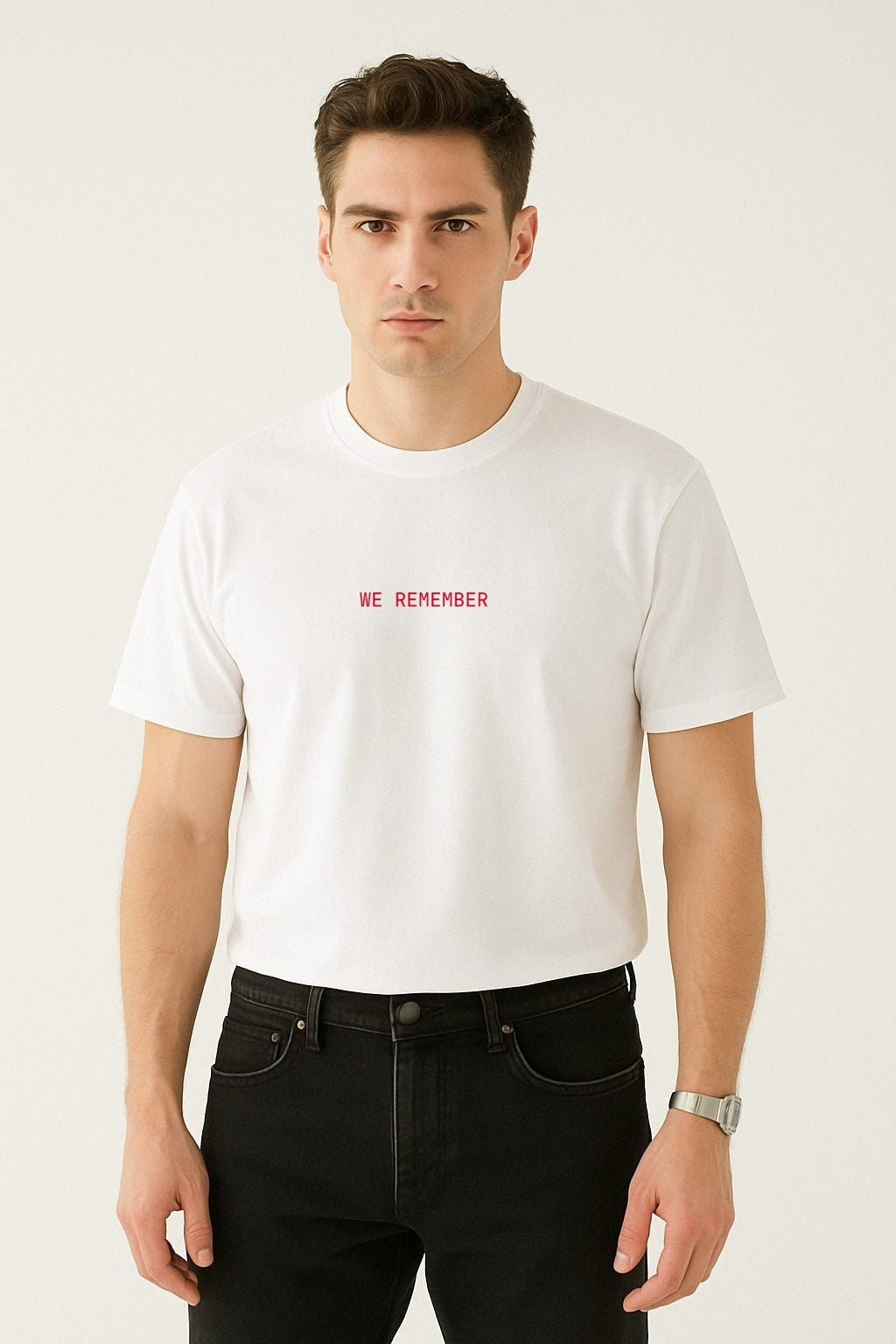 We Remember – 14 Limited Edition Baskılı Regular T-Shirt