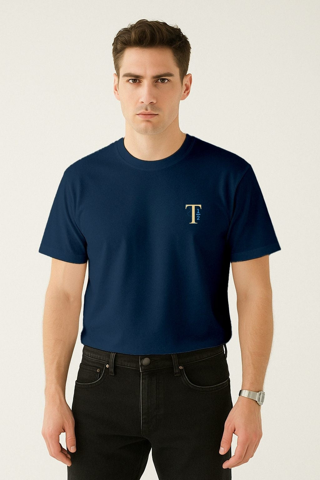 Yolun Yarısı – Baskı ve Nakış T-Shirt M | Nükleer Tıp Özel Tasarım