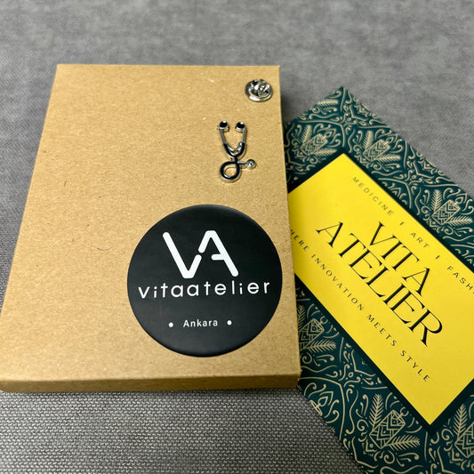 Gümüş Steteskop 42 | Doktorlara Özgü Aksesuar