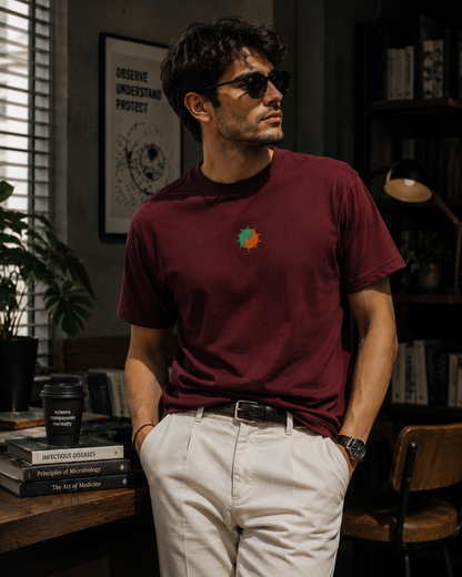 Microbial Balance - Nakış Regular Size T-Shirt M | Enfeksiyon Hastalıkları Özel Tasarım