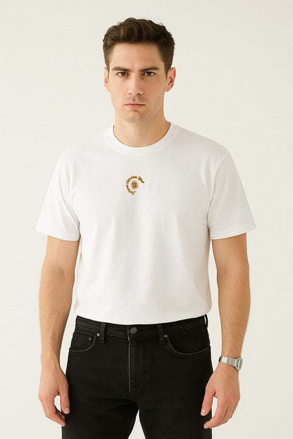 Follow The Sun Nakışlı Regular T-shirt | Psikiyatri