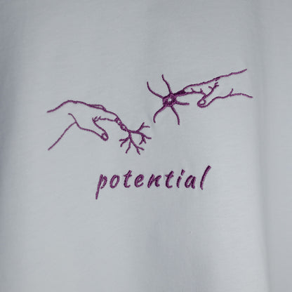 Potential Nakışlı Regular T-shirt | Nöroloji