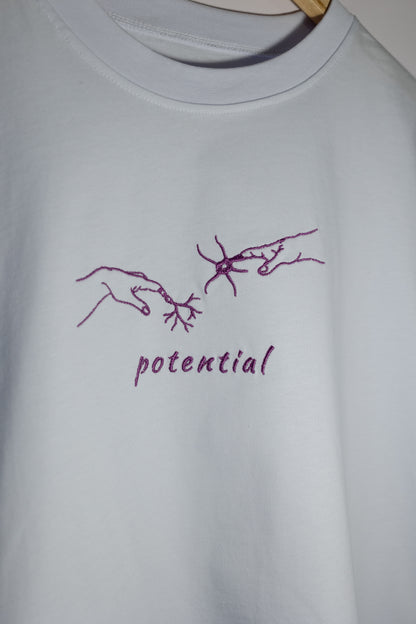 Potential Nakışlı Regular T-shirt | Nöroloji