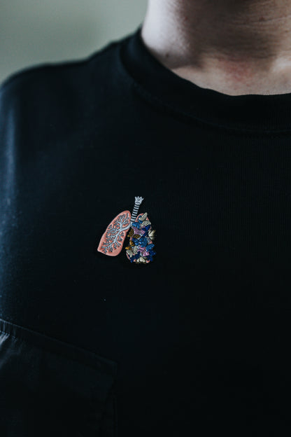 Akciğer ve Mavi Çiçekler 13 | Doktorlara Özgü Aksesuar