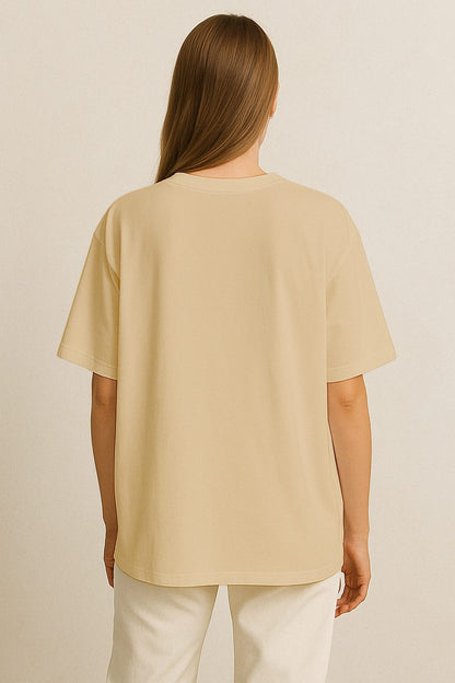 Dedication 2.0 Nakışlı Oversize T-shirt | Tıp Fakültesi