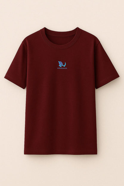Airbender 2.0 Nakışlı Oversize T-shirt | Anestezi