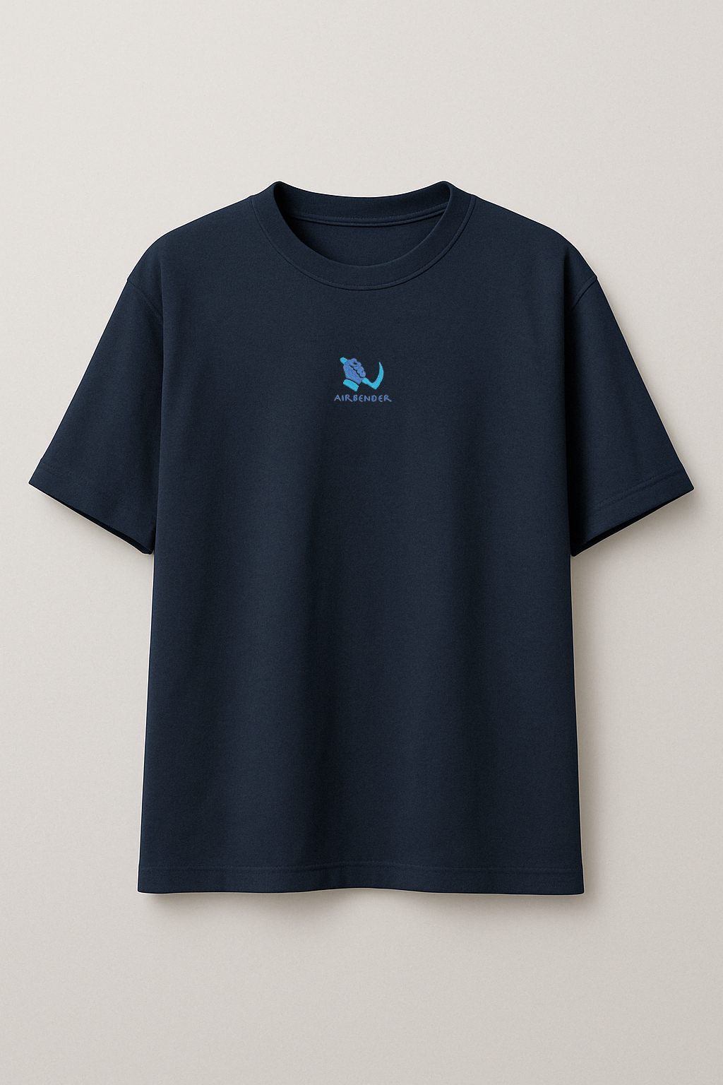 Airbender 2.0 Nakışlı Oversize T-shirt | Anestezi