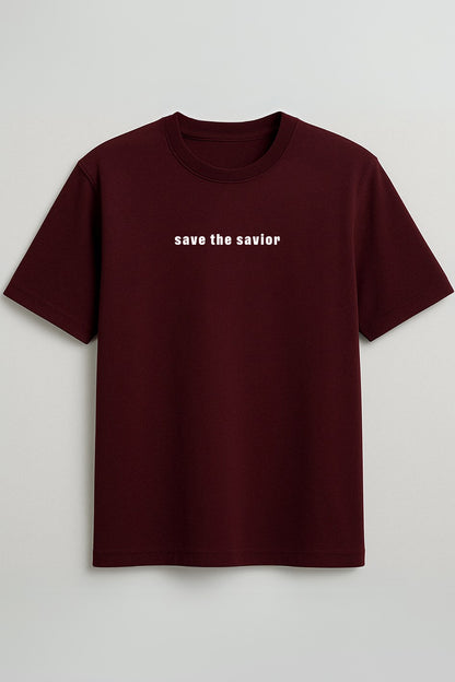 Beyaz Kod Baskılı Regular T-shirt | Gündem ve Tıp