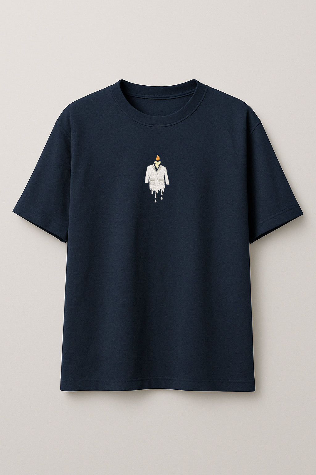 Burnout Nakışlı Oversize T-shirt | Gündem ve Tıp