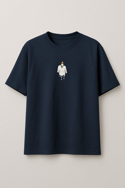 Burnout Nakışlı Oversize T-shirt | Gündem ve Tıp