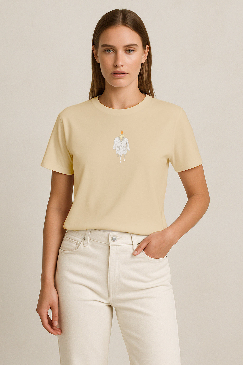 Burnout Nakışlı Regular T-shirt | Gündem ve Tıp