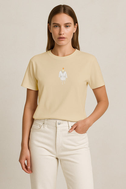 Burnout Nakışlı Regular T-shirt | Gündem ve Tıp