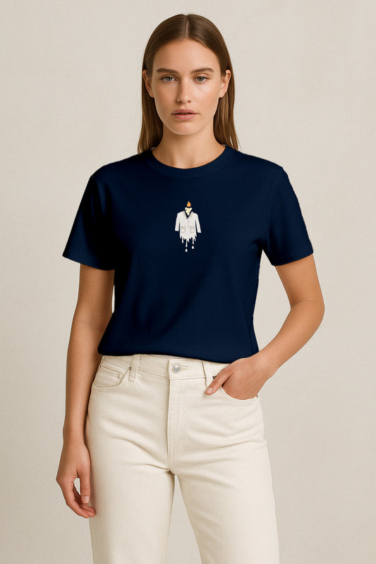 Burnout Nakışlı Regular T-shirt | Gündem ve Tıp