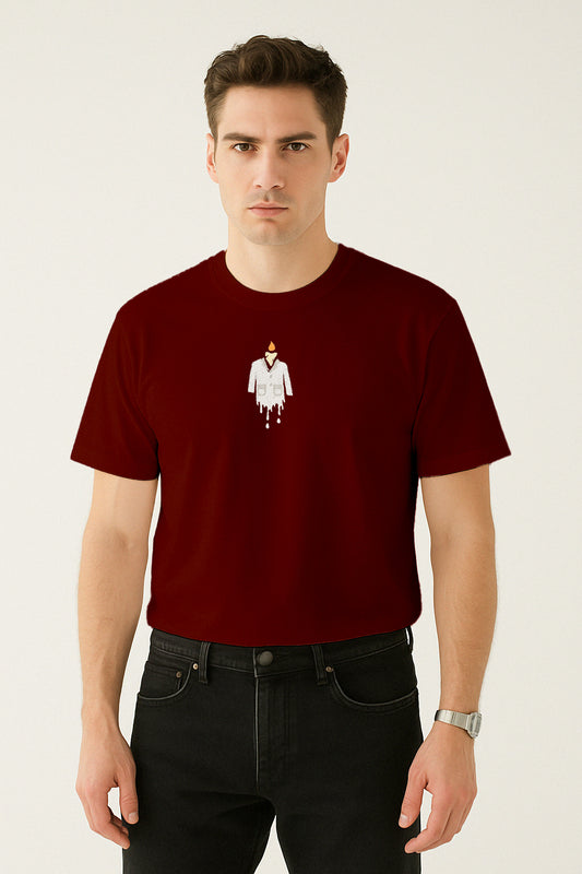 Burnout Nakışlı Regular T-shirt | Gündem ve Tıp