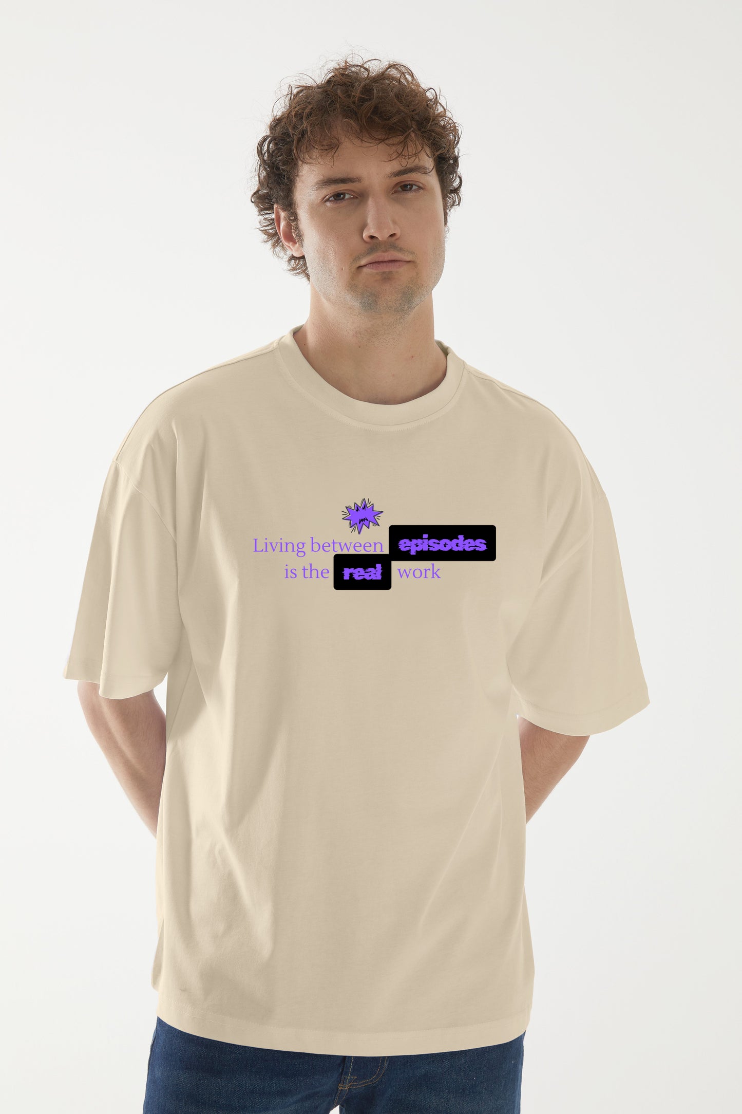 Epilepsi Baskılı Oversize T-Shirt M | Nöroloji Hekimi Özel Tasarım