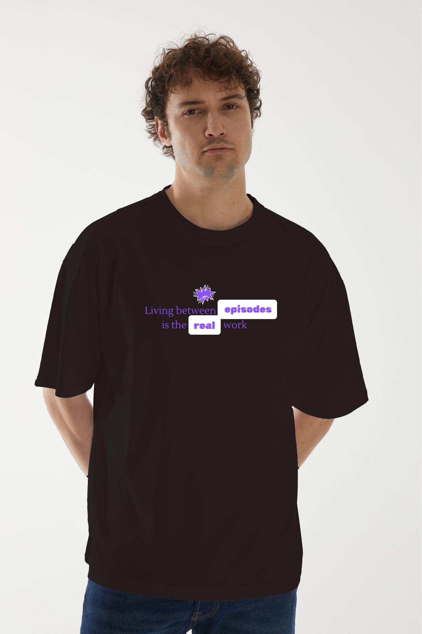 Epilepsi Baskılı Oversize T-Shirt M | Nöroloji Hekimi Özel Tasarım