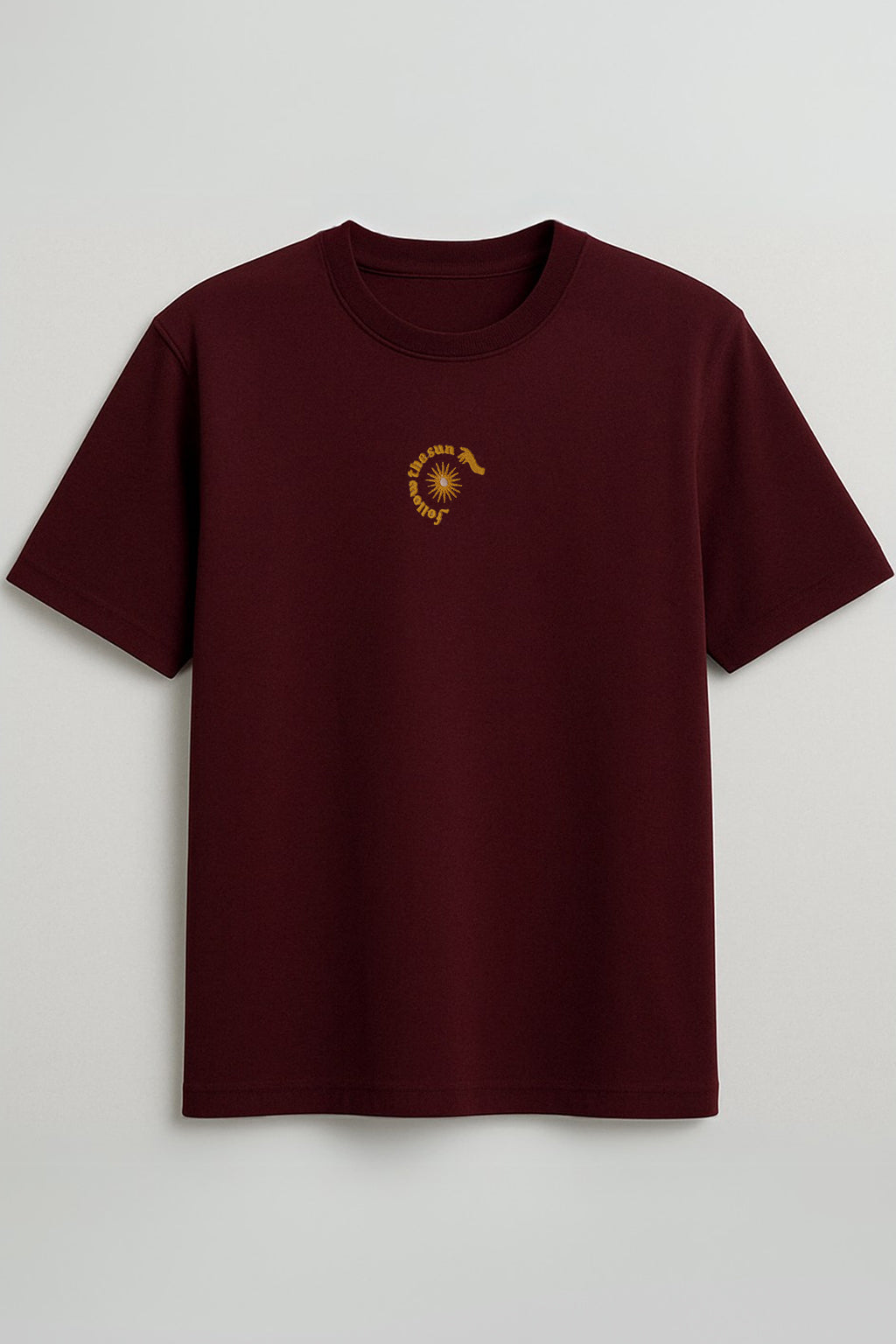 Follow The Sun Nakışlı Regular T-shirt | Psikiyatri