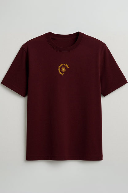 Follow The Sun Nakışlı Regular T-shirt | Psikiyatri