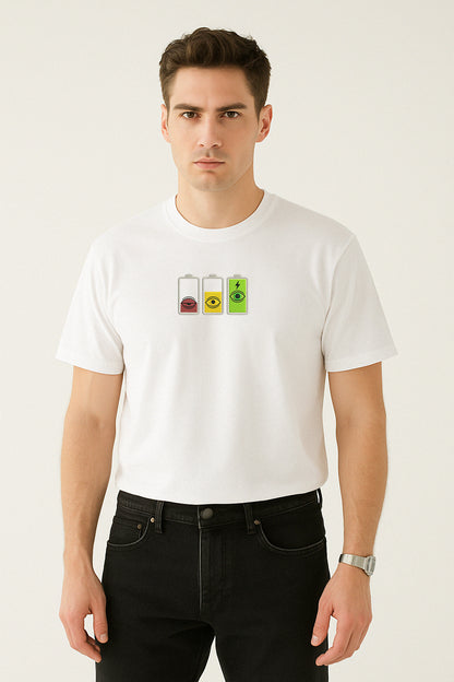 Overfocused Oftalmoloji Nakışlı Regular T-Shirt M | Göz Hekimi Özel Tasarım