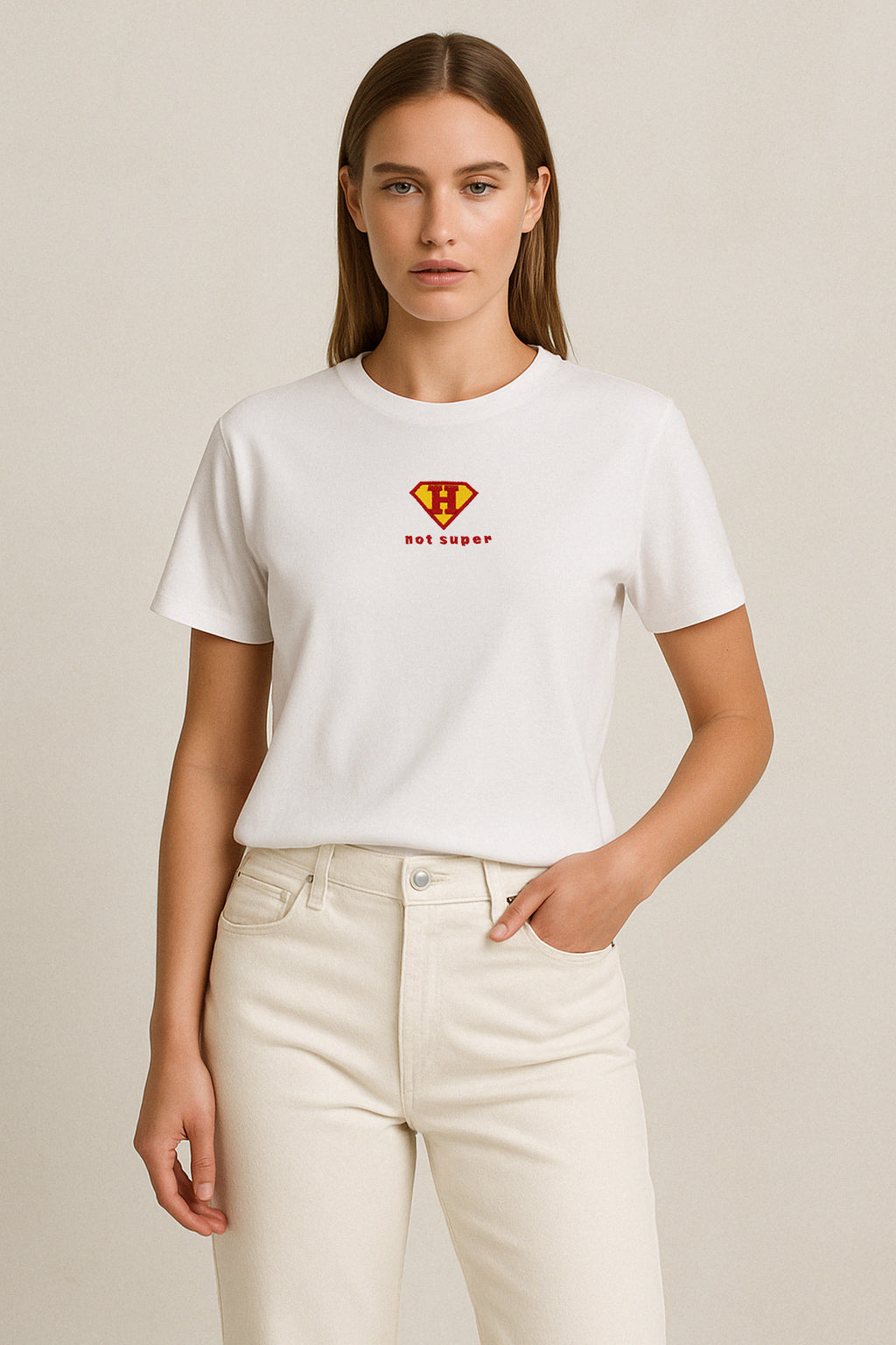 Human 2.0 Nakışlı Regular T-shirt | 14 Mart Tıp Bayramı