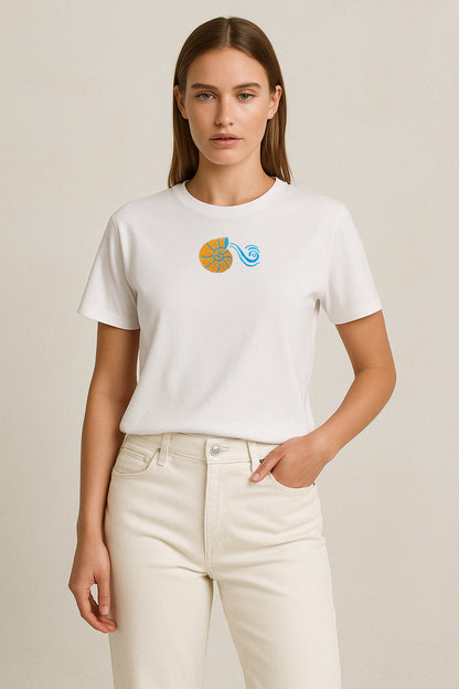 Feelings Nakışlı Regular T-shirt | Kulak Burun Boğaz