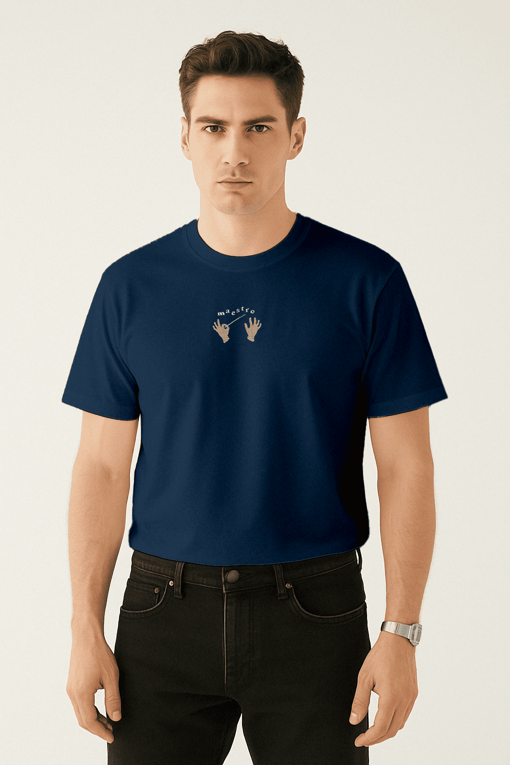 Maestro 2.0 Nakışlı Regular T-shirt | Kardiyoloji