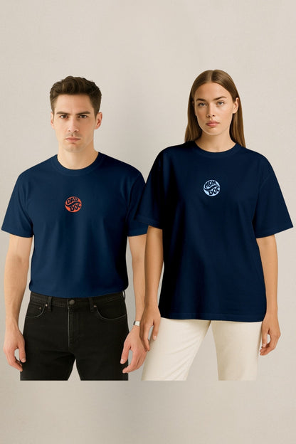 Mom and Dad Doc Nakışlı Regular T-Shirt  | Doktor Anne ve Baba Özel Tasarım