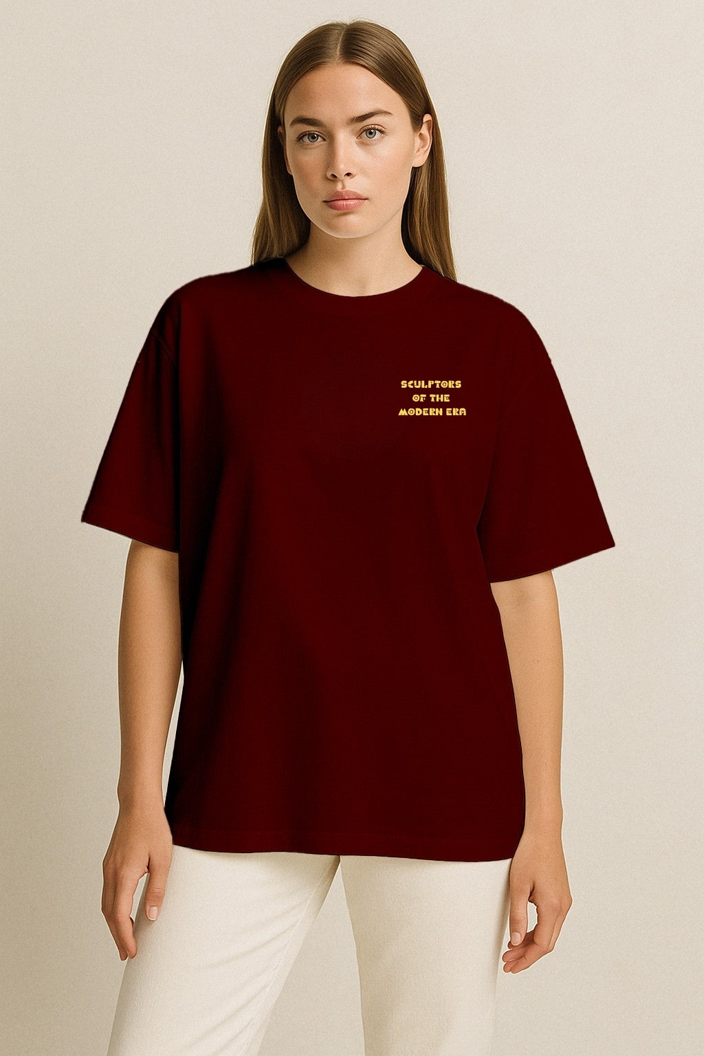 Sculptors – Baskılı Oversize T-Shirt W | Plastik Cerrahisi Özel Tasarım