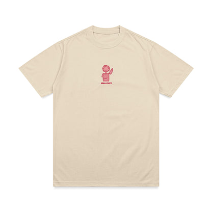 Mind Craft 2.0 Nakışlı Oversize T-shirt | Nöroloji ve Psikiyatri