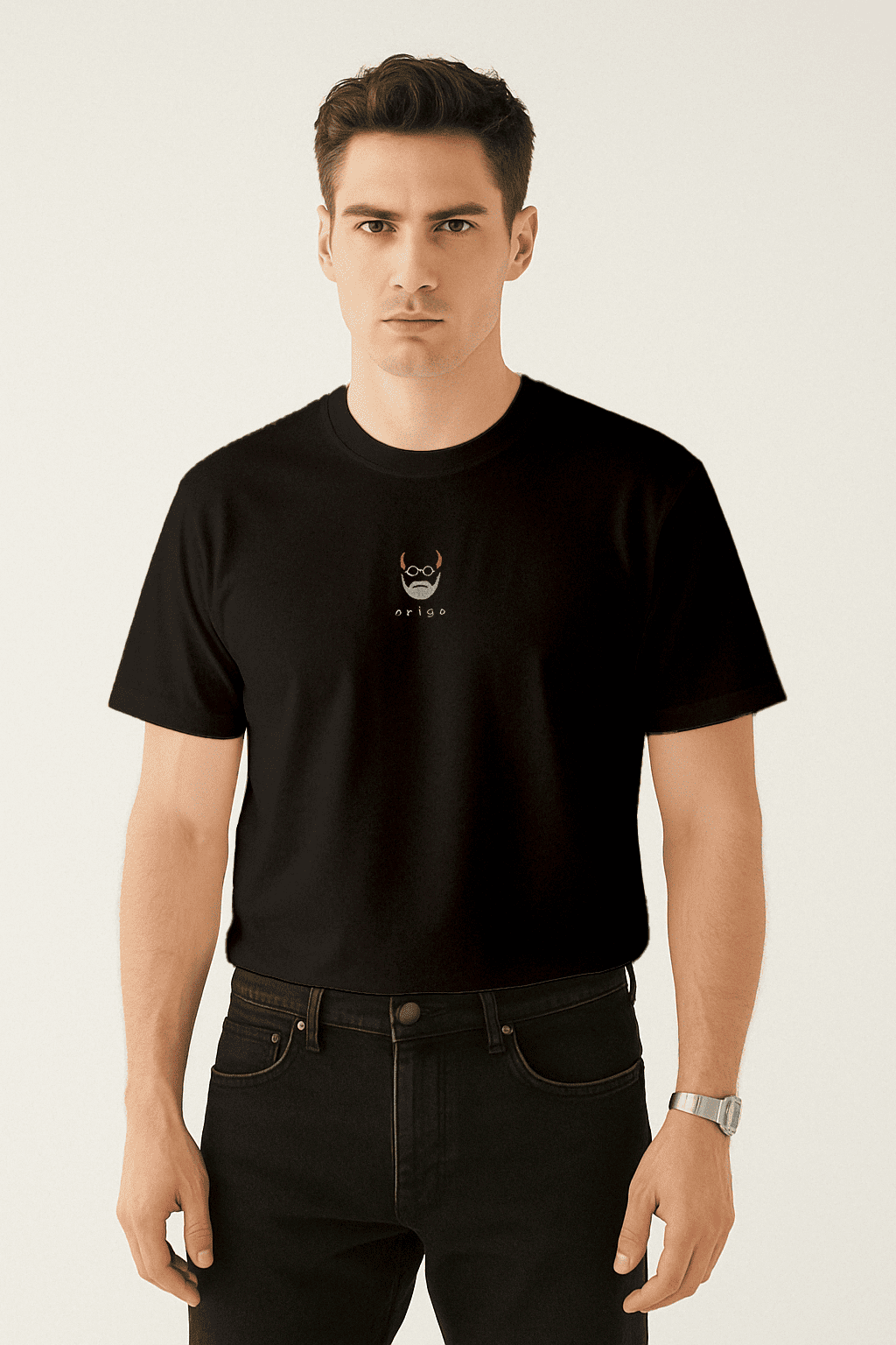Origo Nakışlı Regular T-shirt | Psikiyatri