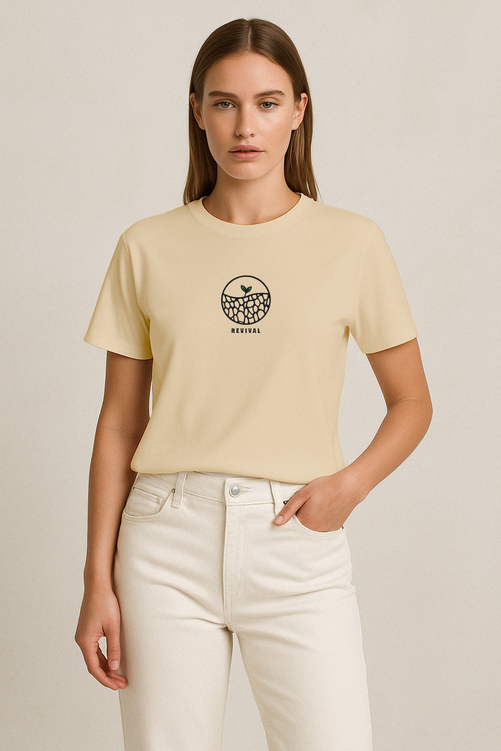 Revival 2.0 Nakışlı Regular T-shirt W | Dermatoloji