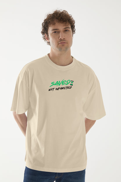 Stroke Baskılı Oversize T-Shirt M | Nöroloji Hekimi Özel Tasarım