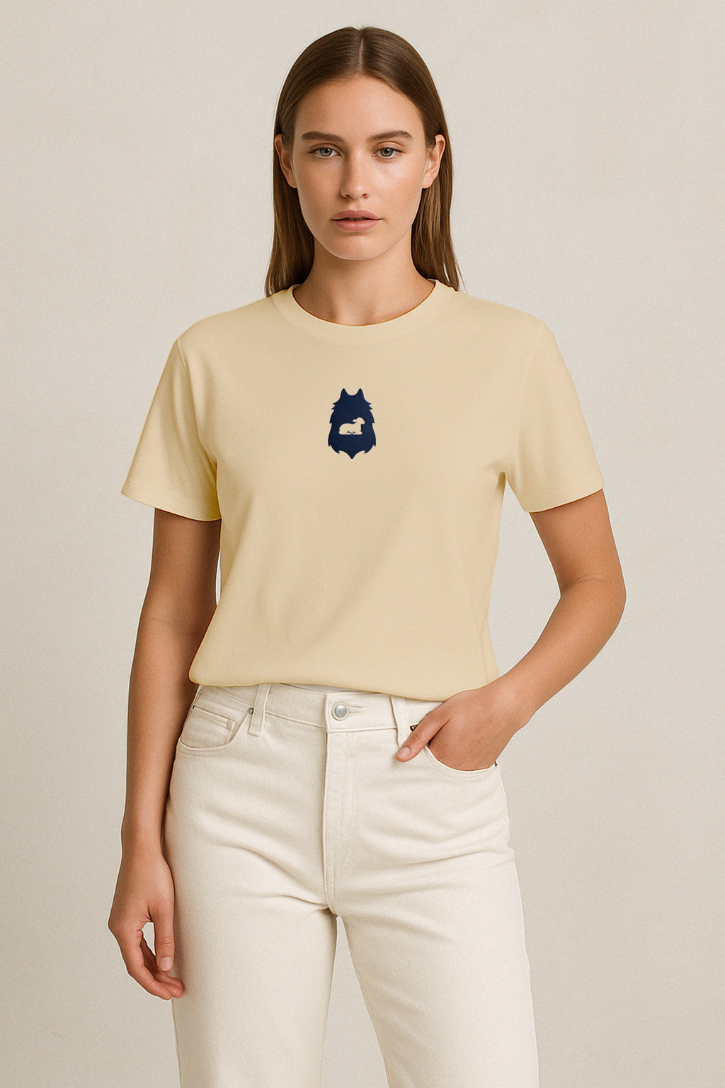 False Alpha Üroloji Nakışlı Regular T-Shirt W | Üroloji Hekimi Özel Tasarım