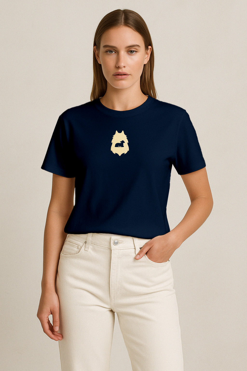 False Alpha Üroloji Nakışlı Regular T-Shirt W | Üroloji Hekimi Özel Tasarım