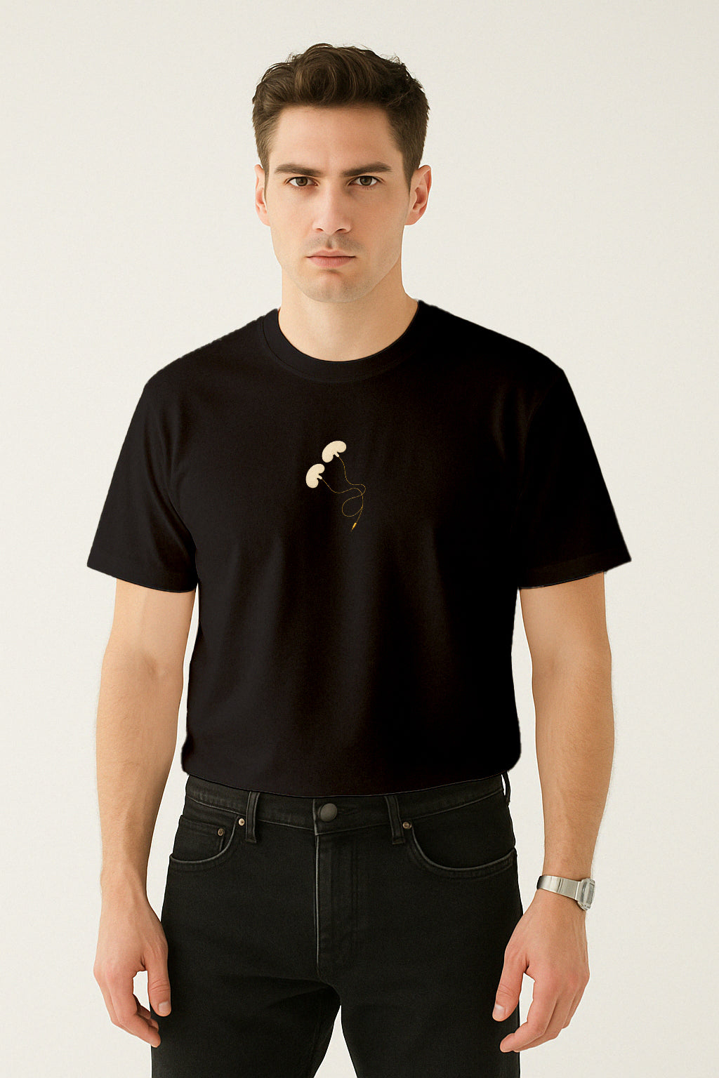 Internal Rhytym Üroloji Nakışlı Regular T-Shirt M | Üroloji Hekimi Özel Tasarım