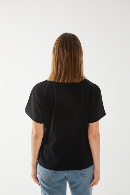 Freud Nakışlı Oversize T-shirt | Psikiyatri